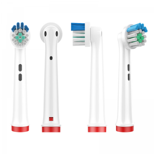 4 Pack Deep Clean DuPont Bristles Toothbrush Replacement Heads