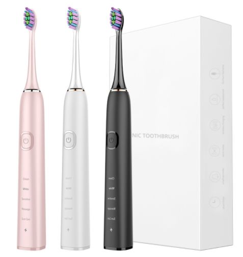 How do sonic electric toothbrushes and rotary electric toothbrushes work?