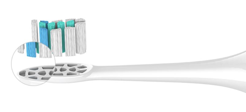 The difference between copper-free toothbrush heads and ordinary metal toothbrush heads