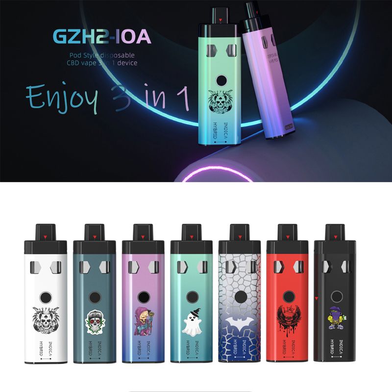 New the Pod Style Disposable CBD Vape 3 in 1 Device