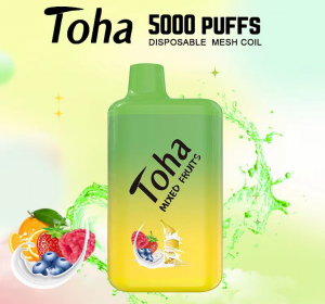 Factory OEM Toha Disposable Vape Up To 5000 Puffs Rechargeable Electronic Cigarette Wholesale I Disposable Vaporize Pod