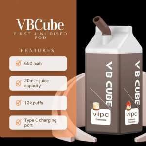 Vipo Bar 4 IN 1 Disposable Vape Pod 12000 Puffs VB Cube E Cigarette