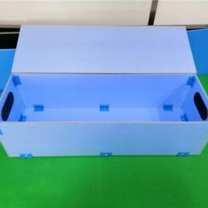 LOWCELL polypropylene(PP) foam sheet material box assembled by fasteners