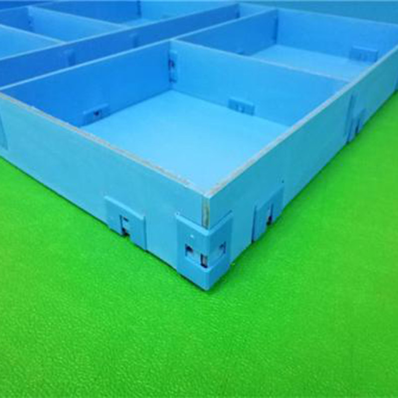 Factory made hot-sale Pvc Plastic Board - LOWCELL polypropylene(PP) foam sheet material box assembled by fasteners – Bluestone