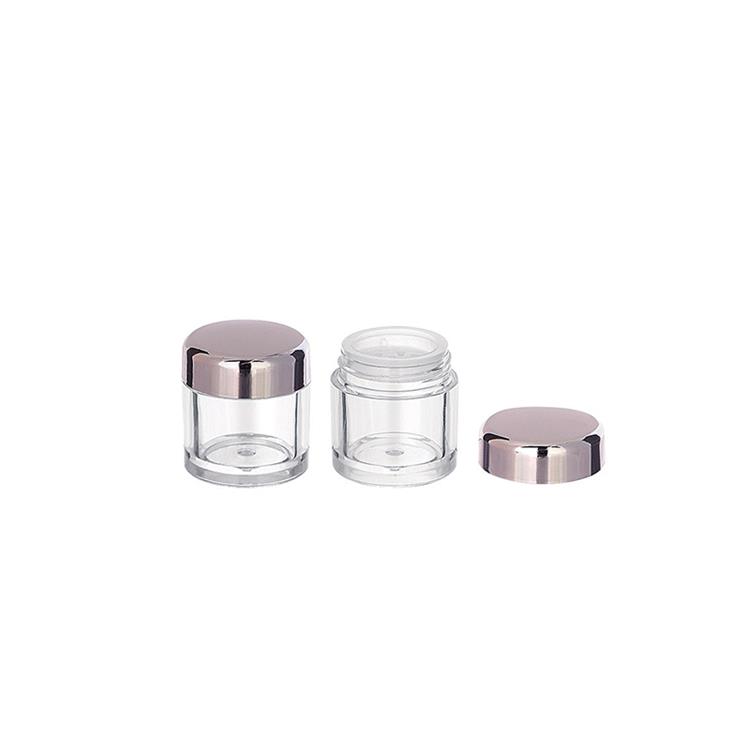 2g cosmetic mini sample jar inkono ya glitter