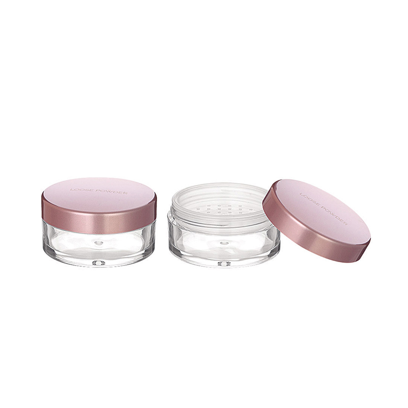 loose body powder containers jars 50g rounded