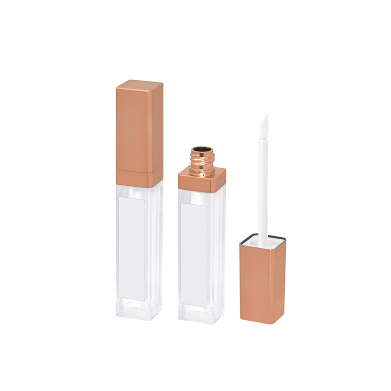 Mascara eyelash tube with mirror 7ml square empty lip gloss tubes