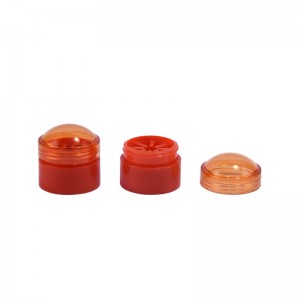 hot sale red balm shaped cream blush container ...