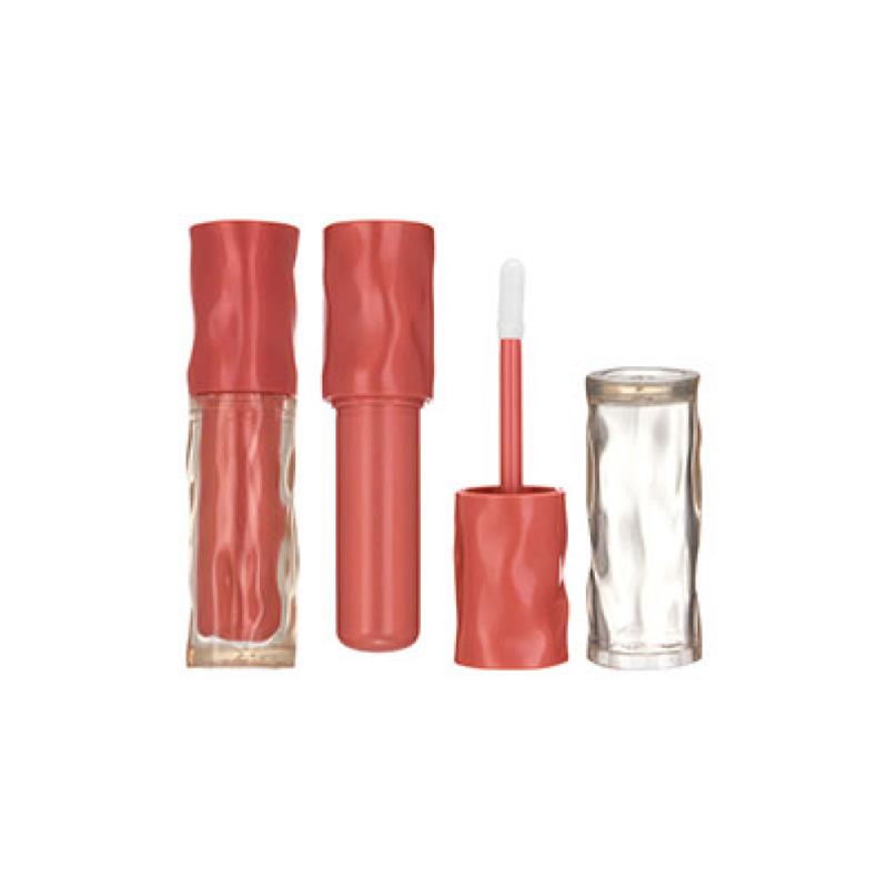 water wave shape lipgloss containers tube