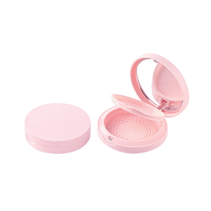 Cutie de pudră compactă cosmetică, magnetică, cu strat dublu de 59 mm, culoare personalizată