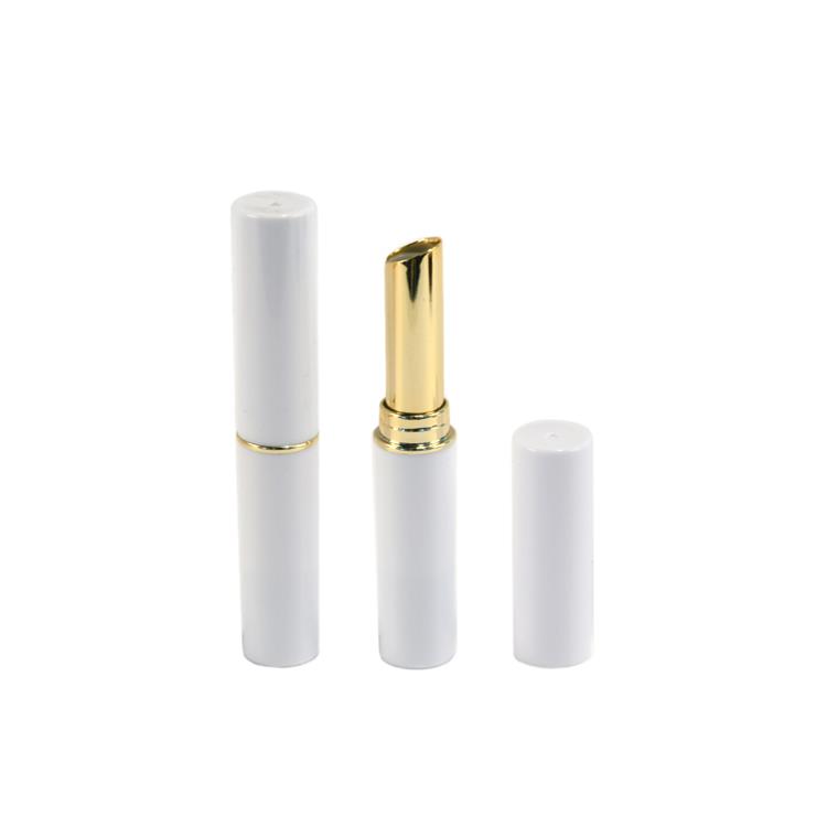 round slim slanted lipstick container tube luxury with middle ring