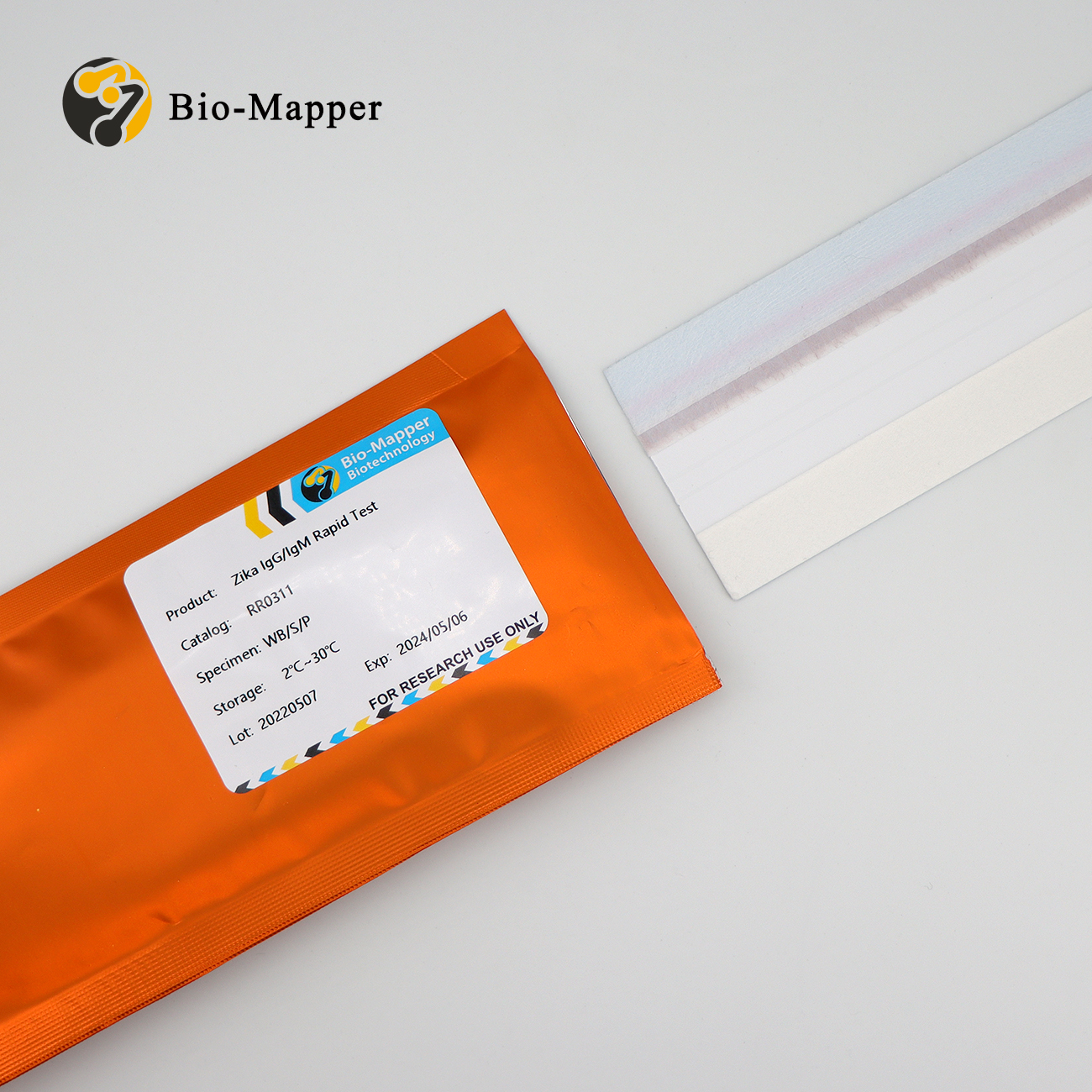 Buy Discount Tb Mpt63 Antigen Suppliers - Zika lgG/lgM Rapid Test Uncut Sheet – Bio-mapper