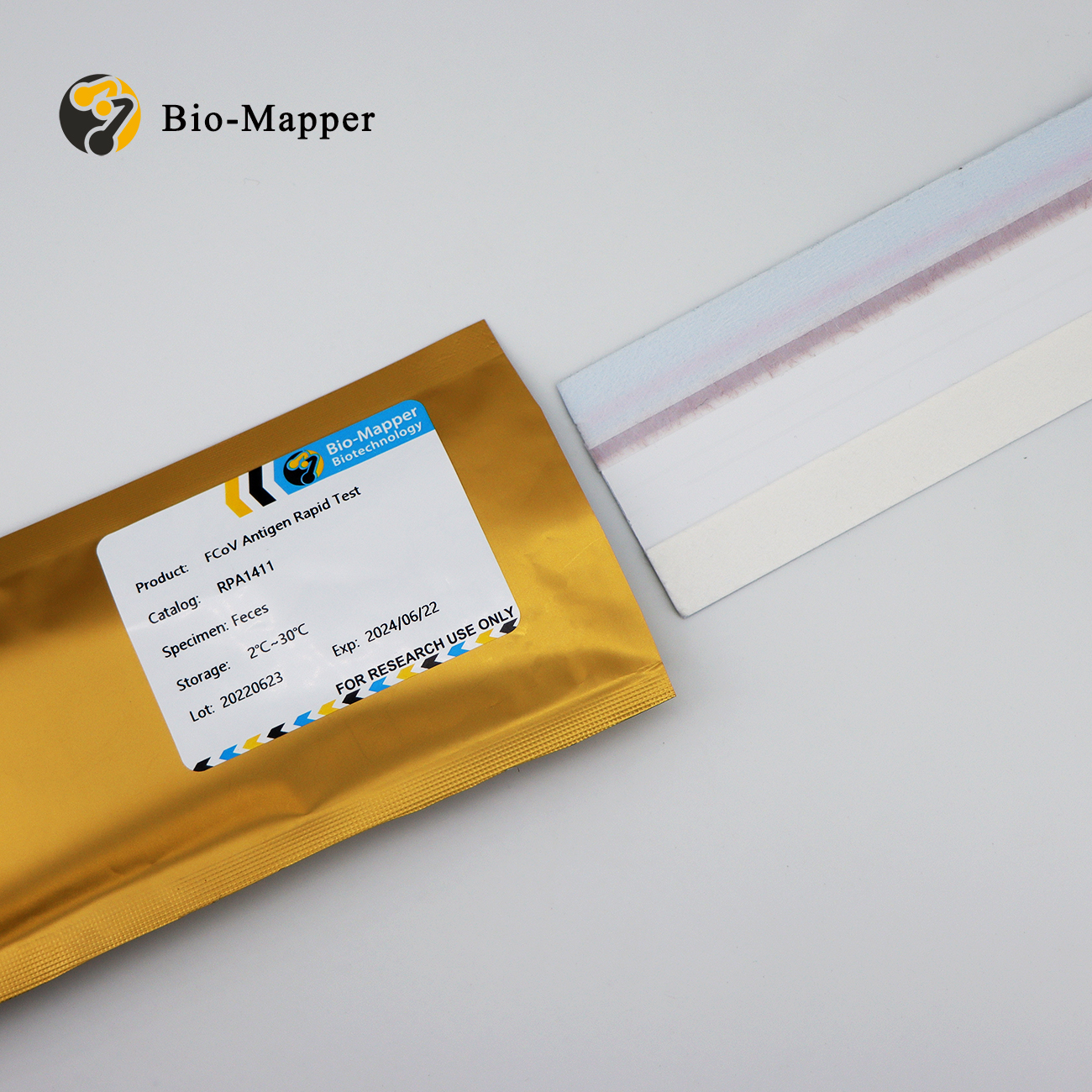 CE Certification Mugwort-Multimer Allergen Antigen Factory - FCoV Antigen Rapid Test – Bio-mapper