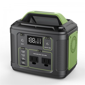 Portable power bank, outdoor power station for power outages or outdoor activities