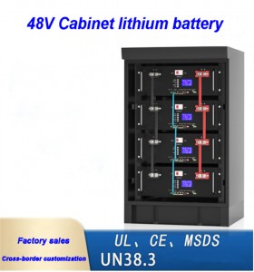 Solar energy storage battery cabinet for solar energy storage system Lifepo4
