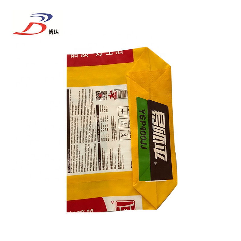 50kg 25kg coated pp woven plastic bags cement putty packaging bags