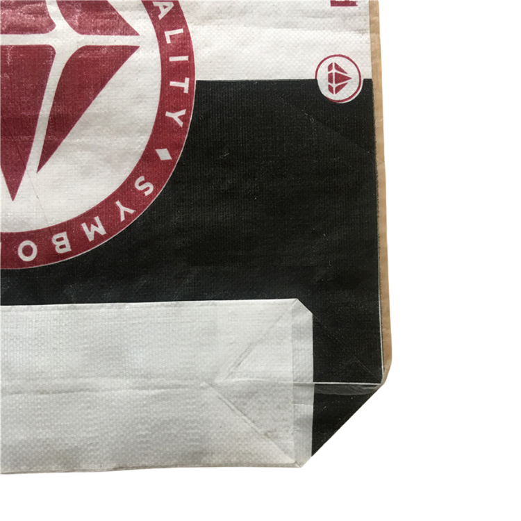 50kg Cement Packing Used Kraft Paper Valve Plastic Bag Pp Woven Bag Heat Seal Offset Printing Moisture Proof BODA Accept ISO9001