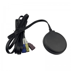 Active 4G lTE GPS combine adhesive antenna with Fakra connector