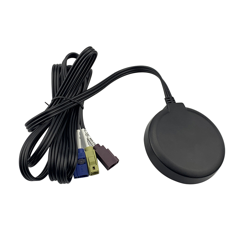 Active 4G lTE GPS combine adhesive antenna with Fakra connector2