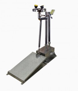 BH32-5012 Large pedal pedestal mount eye wash