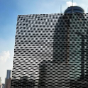 Small black dot shape glass decorative film