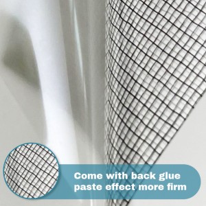 Woven thread pattern glass decorative film