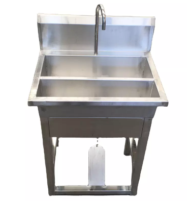 Pedal Hand Wash Sink Foot-operated Hand Washing and Sterilizing Sink