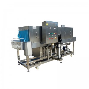 Wholesale Stainless Steel Cleaning Wire Production Line Manufacturers –  304 stainless steel crate washing machine and crate dryer optional  – Bomeida