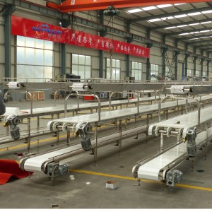 Meat Processing Machine Manufacturer –  Slaughtering and cutting conveyor line  – Bomeida