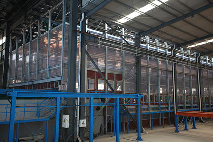 Factory making Fence Galvanizing Line - Acid vapors full enclosure collecting & Scrubbing tower – Bonan