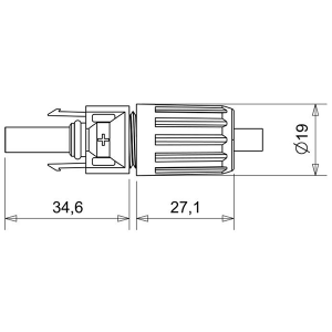 Connector MC4 de fabricació professional de 1000 V