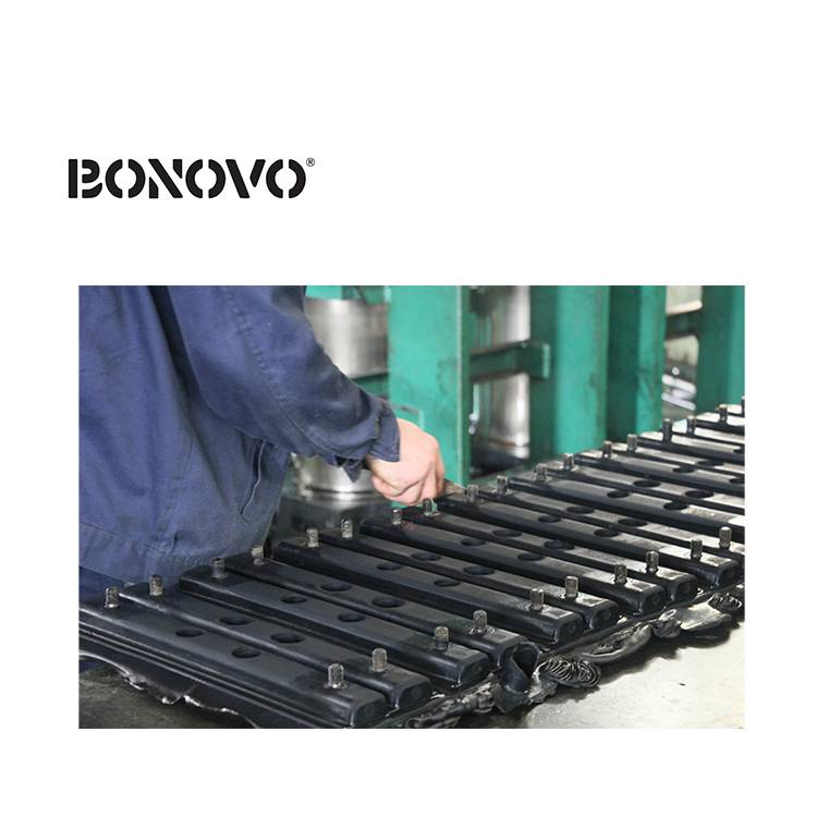 Professional China Cat 303.5 Tracks - BONOVO Undercarriage Parts Excavator Rubber Pad SH120 SH200 SH220 – Bonovo