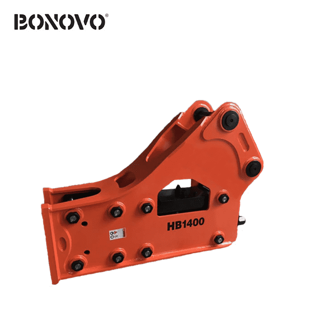 Bonovo China Side breaker Excavator Hydraulic Breaker Hammer for various excavator types Featured Image