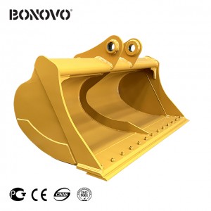 Bonovo Equipment Sales | Pavement-removal bucket can be customized in size