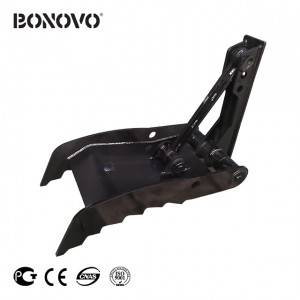 Backhoe mechanical thumb from BONOVO for wholesale and retail