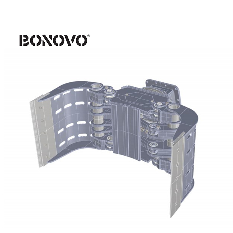 Bonovo Equipment Sales | Excavator Rotating Hydraulic Demotion Grapple Featured Image
