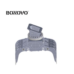 Bonovo Equipment Sales | Excavator Rotating Hydraulic Demotion Grapple