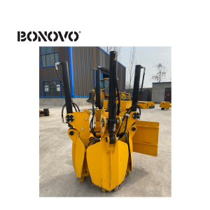 Tree shovels from Bonovo can be matched with most brands of skids, loaders and excavators in the world