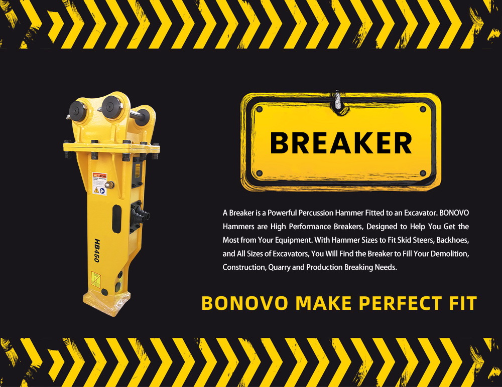 Tips and technologies for hydraulic breaker hammer