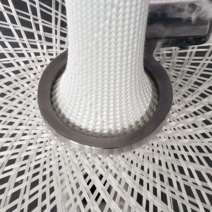 Glasflex fiberglass sleeve high temperature resistance hose protection expandable and flexible sleeve