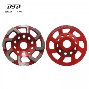 High reputation Pcd Wheel - 5 inch L Segments Diamond Grinding Cup Wheels – Bontai