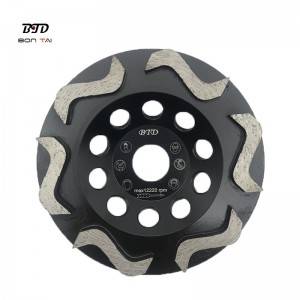 Chinese wholesale Diamond Cup Wheel Turbo - S Type Segment Diamond Grinding Cup Wheels Abrasive Tools for Concrete Floor – Bontai