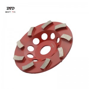 Bottom price Stone Cup Wheel - 4 Inch Abrasive Tools Diamond Turbo Cup Wheel for Concrete & Stone – Bontai