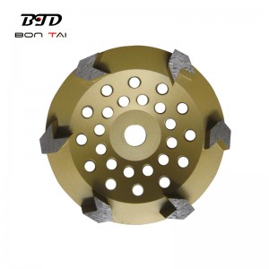 PriceList for Cup Wheel Diamond - 7 Inch Arrow Segments Diamond Grinding Cup Wheel For Concrete Grinder – Bontai