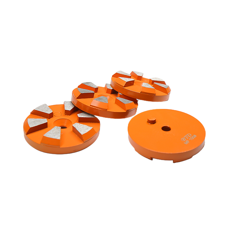 3 Inch Round Metal Grinding Pucks with 6 Segments