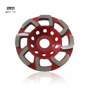 Cheap price Turbo Diamond Cup Wheel - L Shape Abrasive Diamond Grinding Cup Wheels for Concrete – Bontai