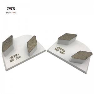 2020 China New Design Diamond Grinding Shoes For Concrete - Lavina double Rhombus segment diamonds concrete grinding tools – Bontai