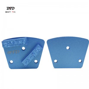 Split PCD Scraper Trapezoid Diamond Grinding Shoes