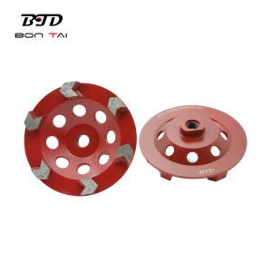 5 Inch Arrow Diamond Grinding Cup Wheel For Concrete Grinder
