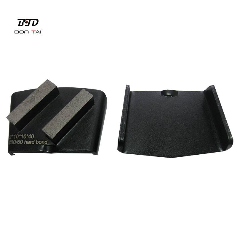 Manufacturer for Grinding Shoe - Double bar HTC diamond grinding plate – Bontai